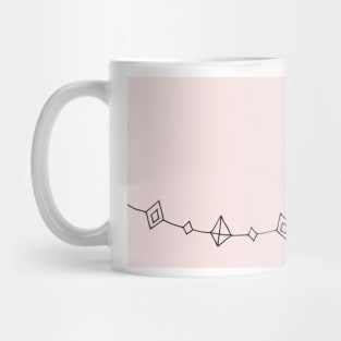 Blush diamonds Mug